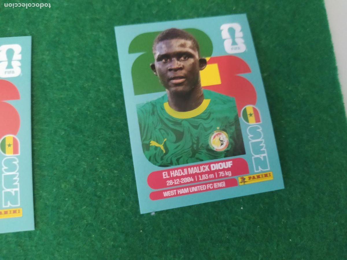 Football Stickers: OFFICIAL STICKER COLLECTION WORLD CUP MUNDIAL 2026 - SENEGAL N&ordm; 7 DIOUF
