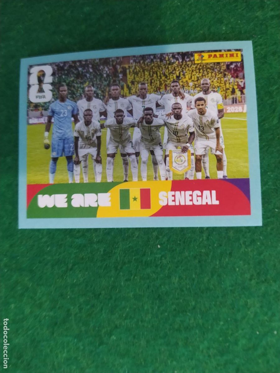 Football Stickers: OFFICIAL STICKER COLLECTION WORLD CUP MUNDIAL 2026 - SENEGAL N&ordm; 13 ONCE INICIAL