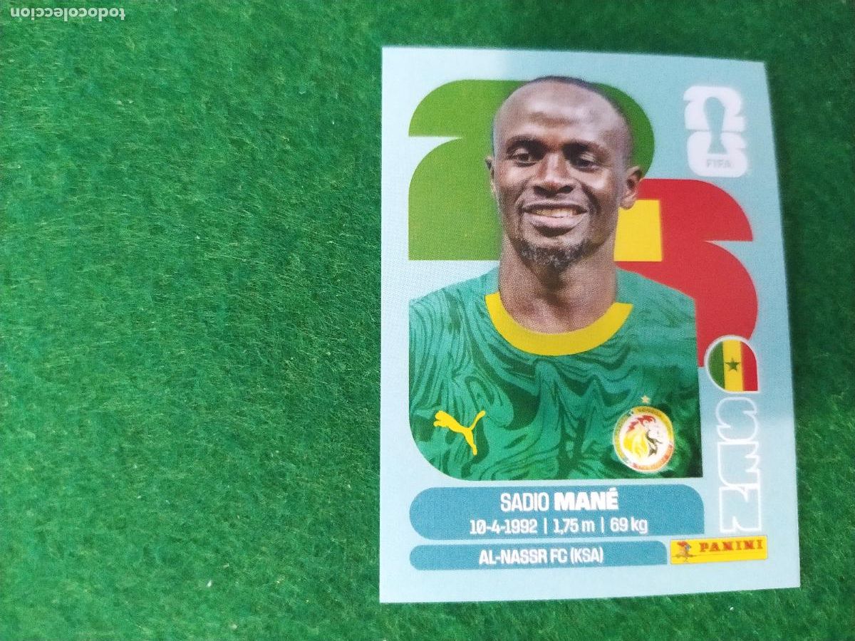Cartes &agrave; collectionner de Football: OFFICIAL STICKER COLLECTION WORLD CUP MUNDIAL 2026 - SENEGAL N&ordm; 15 MANE