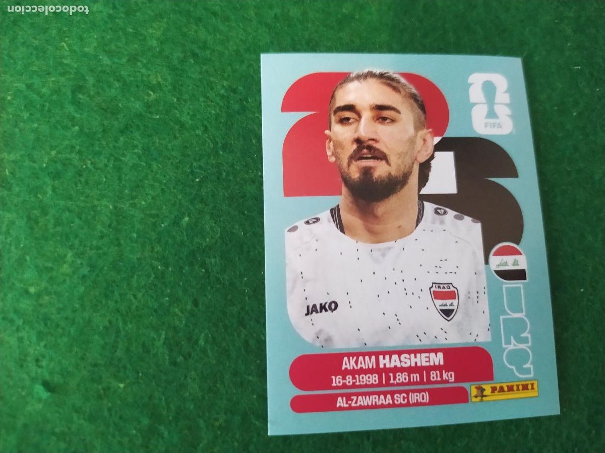 Cartes &agrave; collectionner de Football: OFFICIAL STICKER COLLECTION WORLD CUP MUNDIAL 2026 - IRAK N&ordm; 5 HASHEM