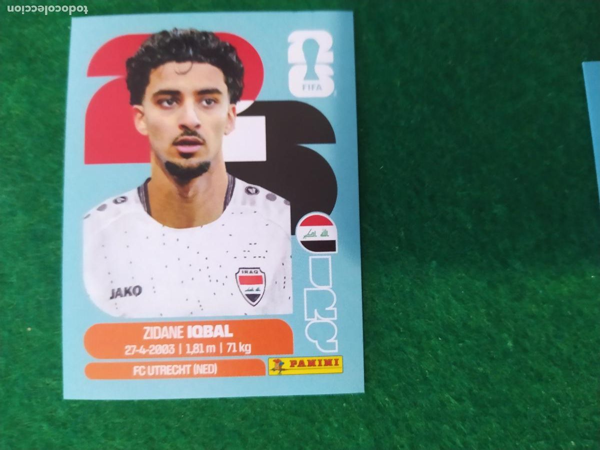 Cartes &agrave; collectionner de Football: OFFICIAL STICKER COLLECTION WORLD CUP MUNDIAL 2026 - IRAK N&ordm; 9 IQBAL