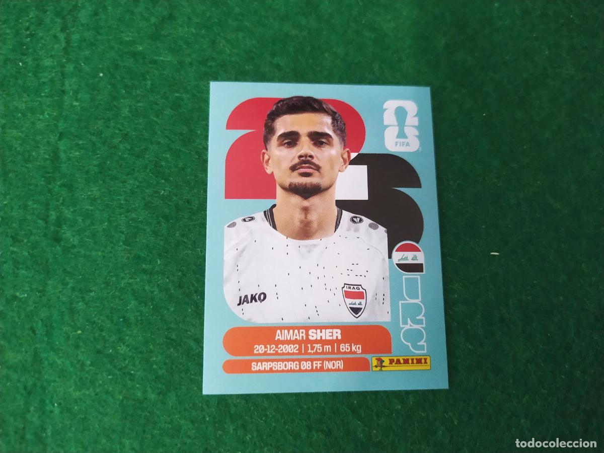 Fu&szlig;ball-Sticker: OFFICIAL STICKER COLLECTION WORLD CUP MUNDIAL 2026 - IRAK N&ordm; 15 SHER