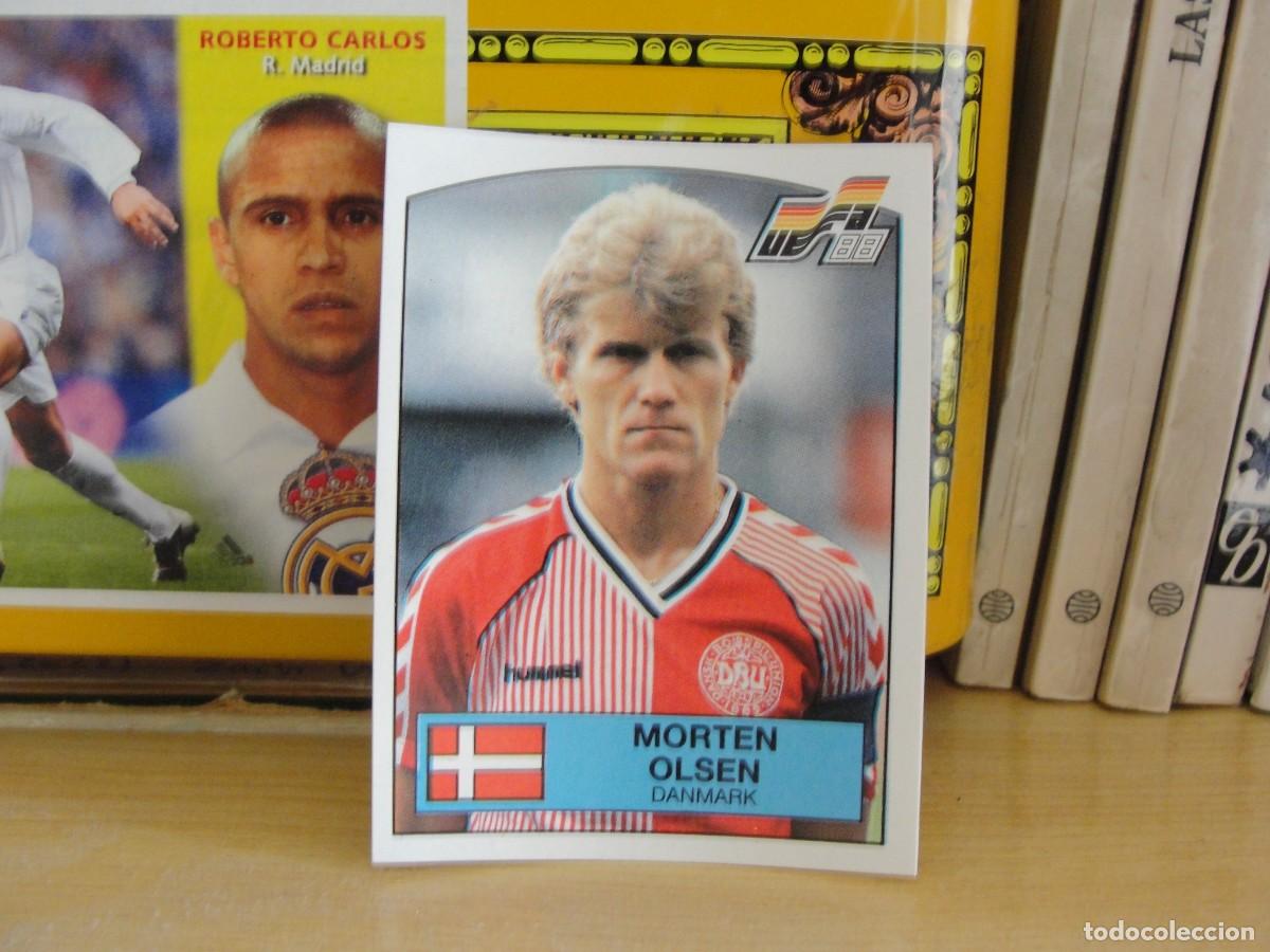 Fu&szlig;ball-Sticker: EURO 88 PANINI - MORTEN OLSEN - DINAMARCA N&ordm; 110 - NUNCA PEGADO