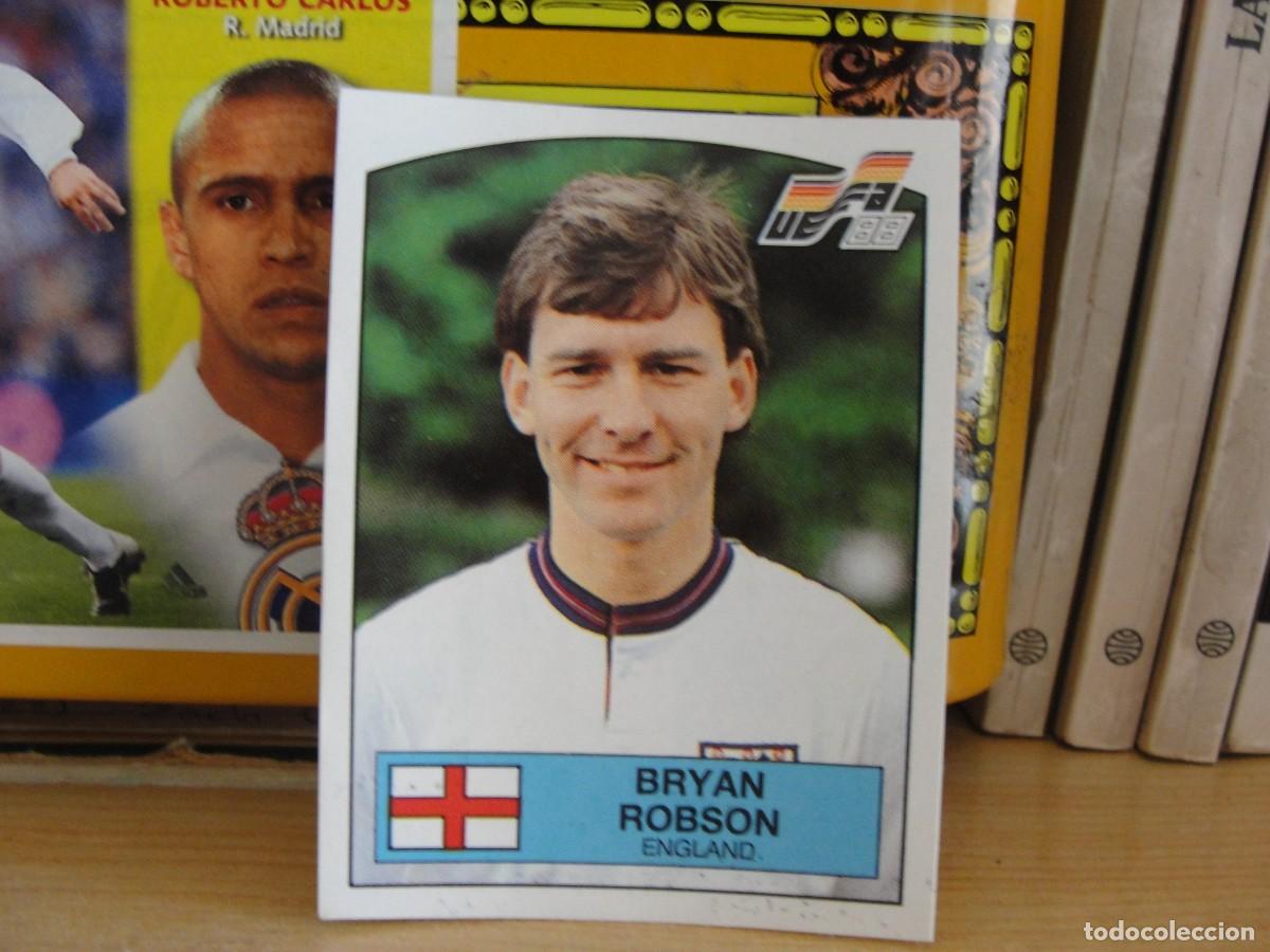 Figurine di Calcio: EURO 88 PANINI - N&ordm; 174 INGLATERRA / BRYAN ROBSON - DE TIENDA SIN USO
