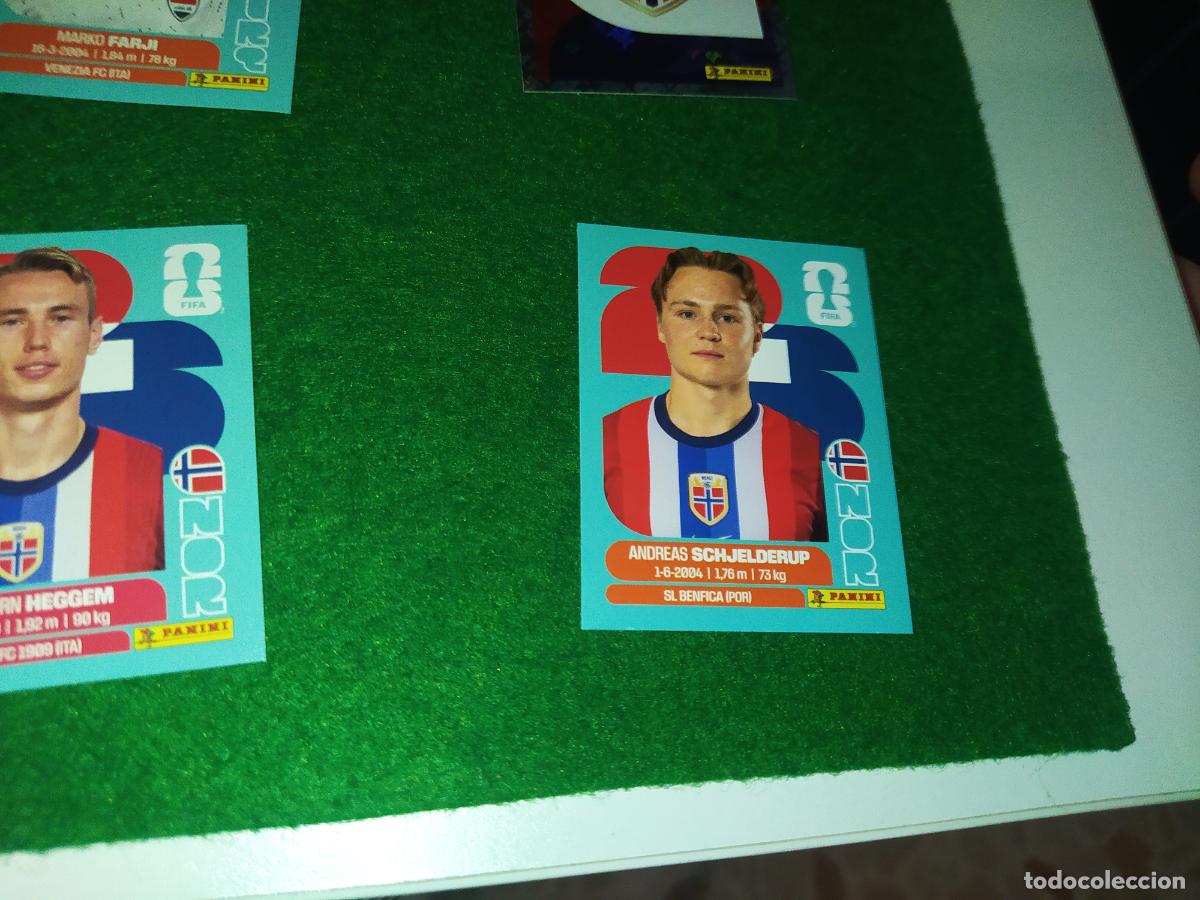 Figurine di Calcio: OFFICIAL STICKER COLLECTION WORLD CUP MUNDIAL 2026 - NORRUEGA N&ordm; 12 SCHJELDERUP