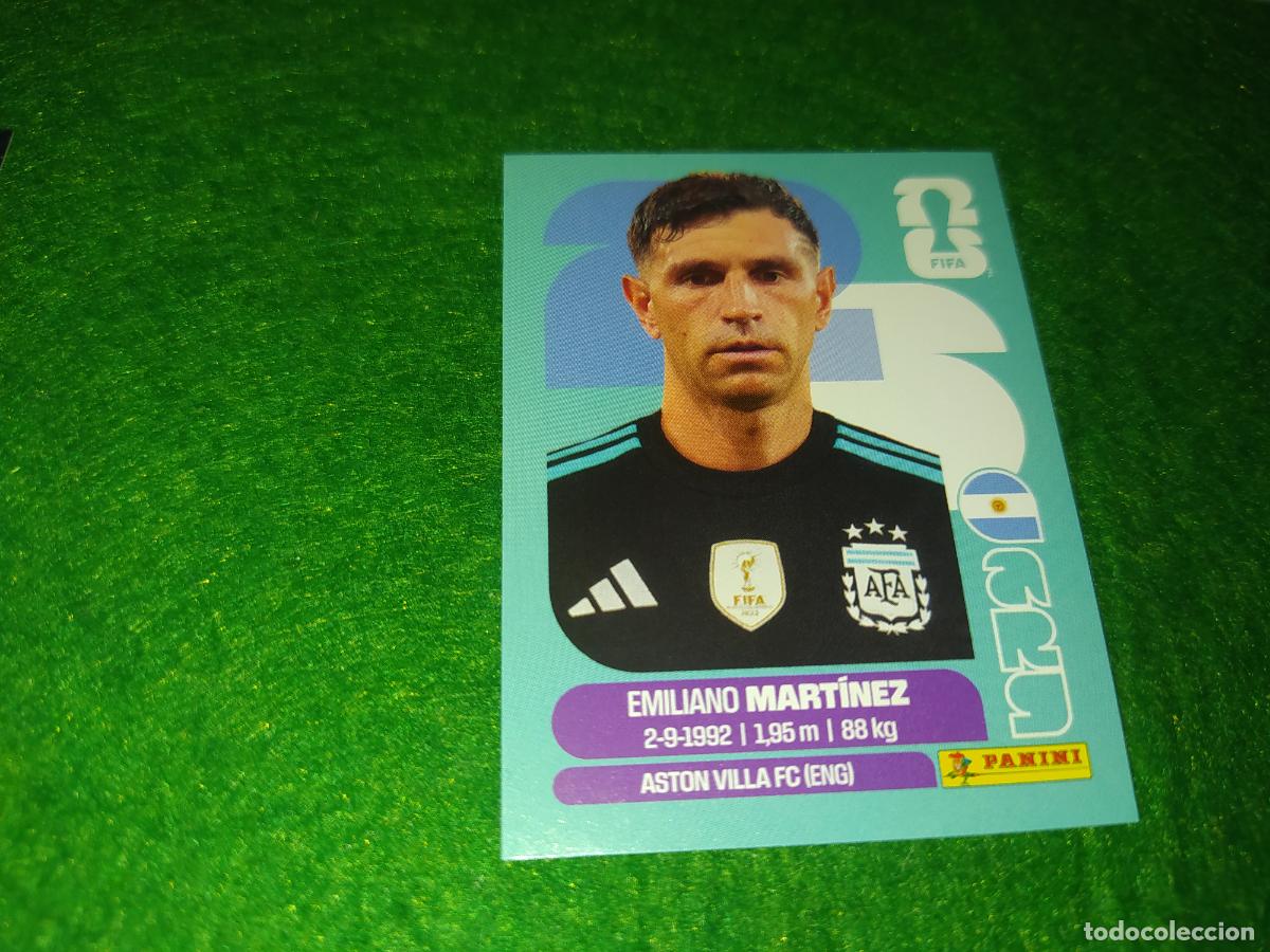 Cromos de F&uacute;tbol: OFFICIAL STICKER COLLECTION WORLD CUP MUNDIAL 2026 - ARGENTINA N&ordm; 2 DIBU MARTINEZ