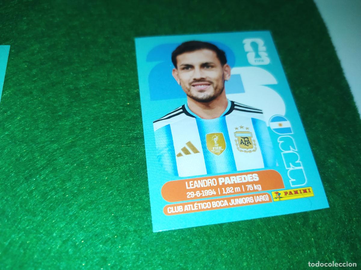 Cromos de F&uacute;tbol: OFFICIAL STICKER COLLECTION WORLD CUP MUNDIAL 2026 - ARGENTINA N&ordm; 12 PAREDES