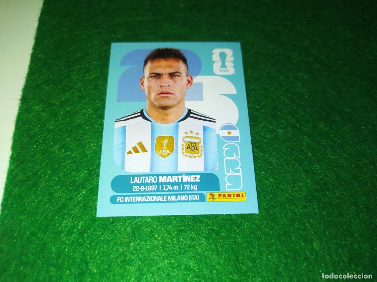 Cromos de F&uacute;tbol: OFFICIAL STICKER COLLECTION WORLD CUP MUNDIAL 2026 - ARGENTINA N&ordm; 18 LAUTARO MARTINEZ