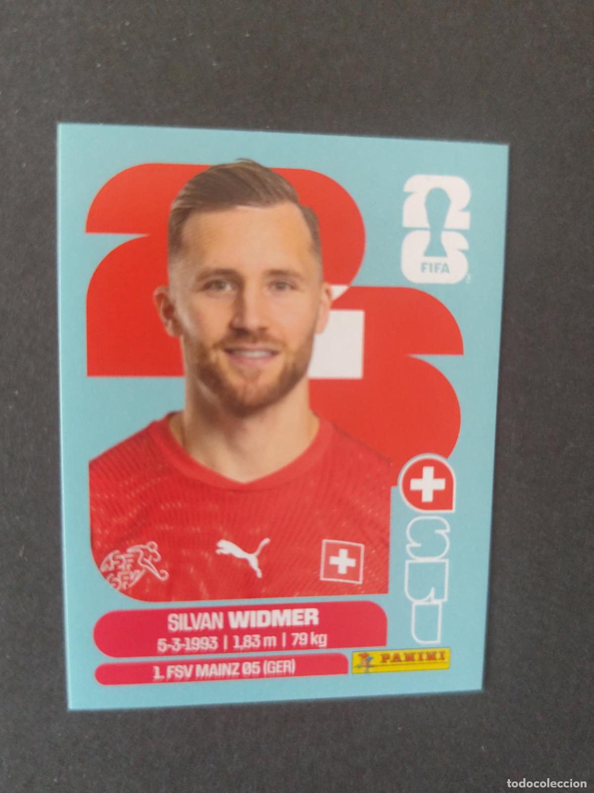 Cromos de F&uacute;tbol: SUI8 SILVAN WIDMER 8 SUIZA MUNDIAL FIFA WORLD CUP 2026 STICKER PANINI SIN PEGAR