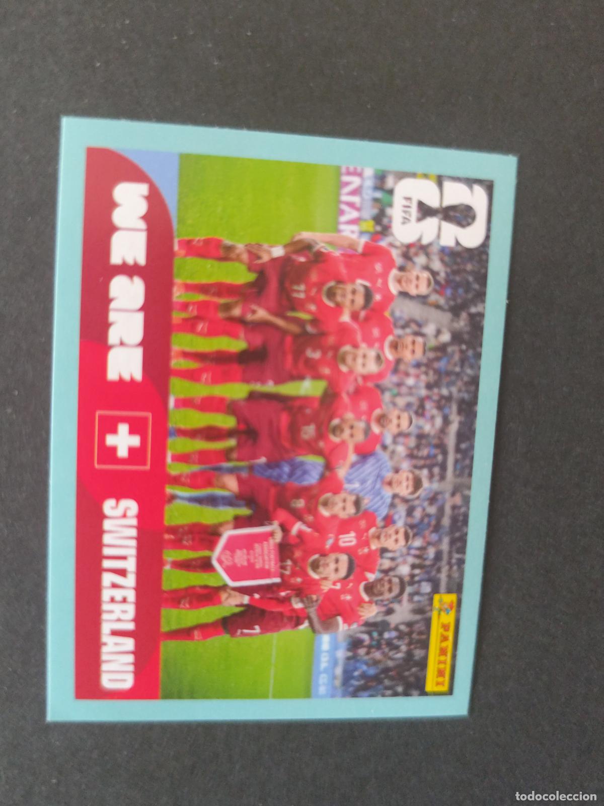 Cromos de F&uacute;tbol: SUI13 TEAM PHOTO EQUIPO 13 SUIZA MUNDIAL FIFA WORLD CUP 2026 STICKER PANINI SIN PEGAR