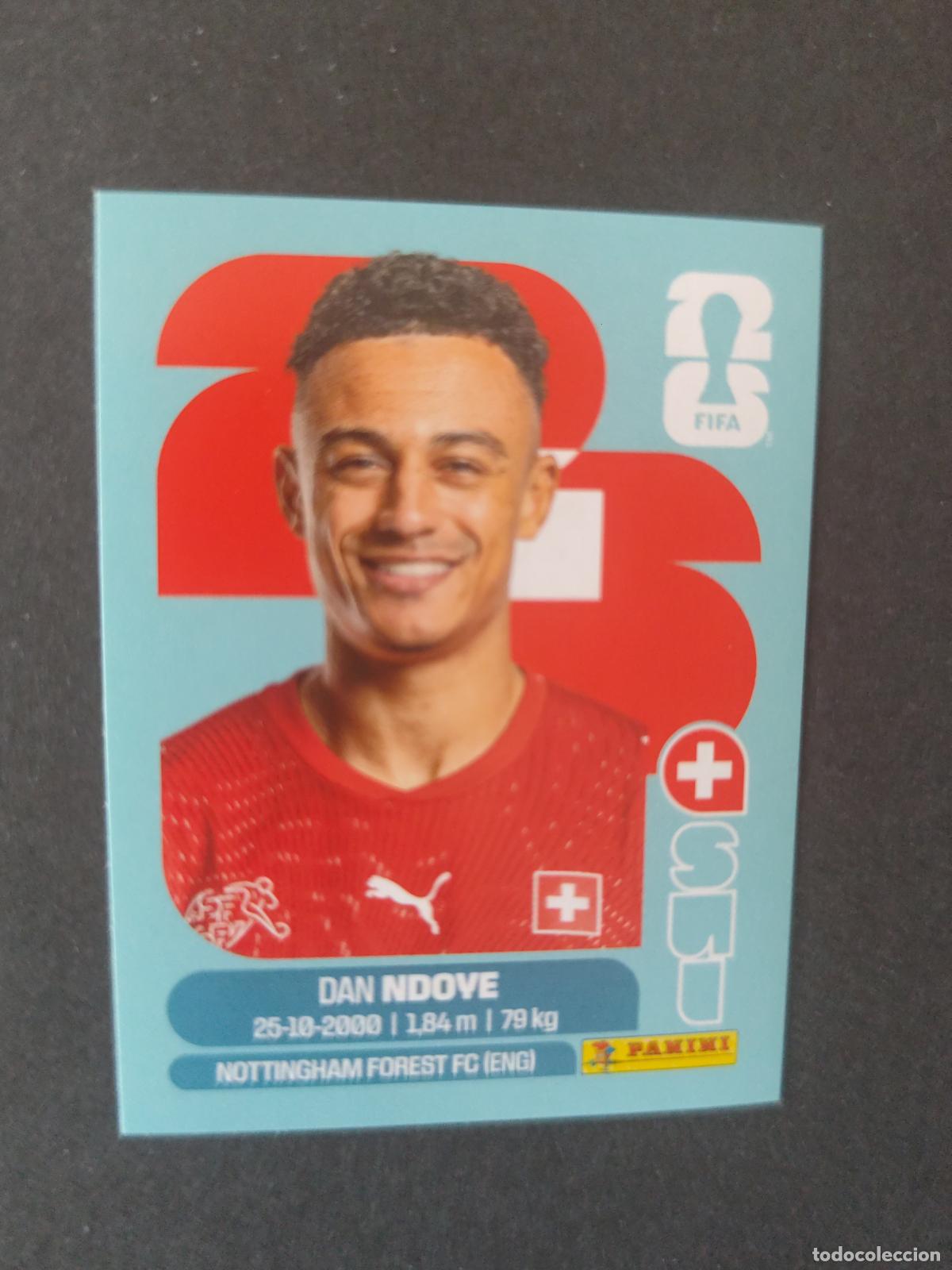 Cartes &agrave; collectionner de Football: SUI19 DAN NDOYE 19 SUIZA MUNDIAL FIFA WORLD CUP 2026 STICKER PANINI SIN PEGAR