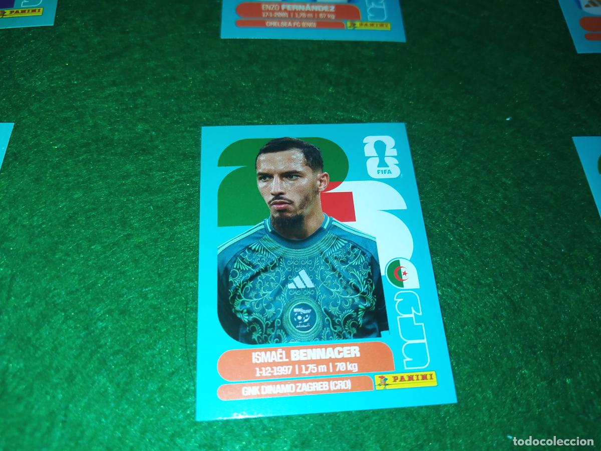Cartes &agrave; collectionner de Football: OFFICIAL STICKER COLLECTION WORLD CUP MUNDIAL 2026 - ARGELIA N&ordm; 8 BENNACER