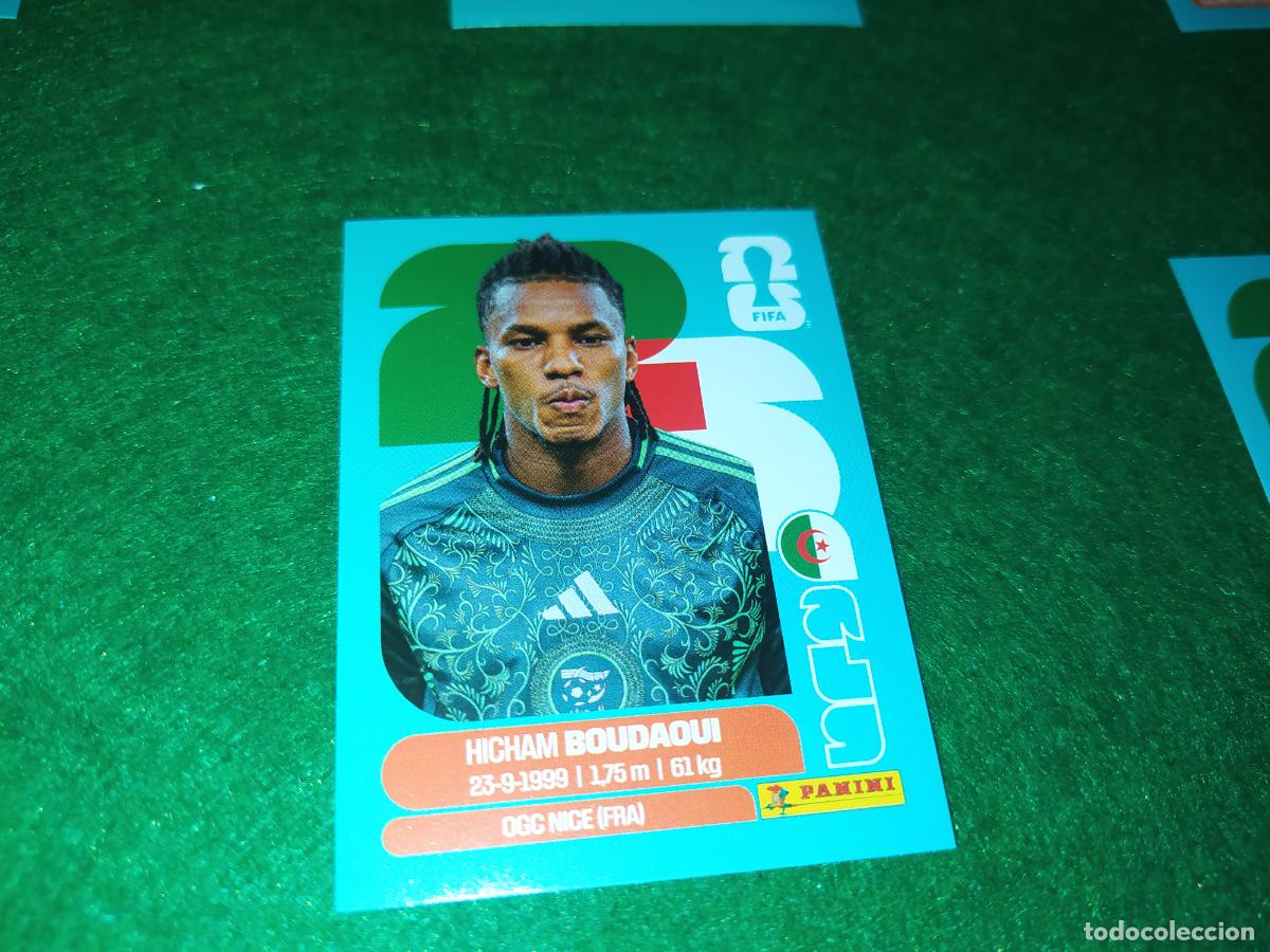 Cartes &agrave; collectionner de Football: OFFICIAL STICKER COLLECTION WORLD CUP MUNDIAL 2026 - ARGELIA N&ordm; 10 BOUDAOUI