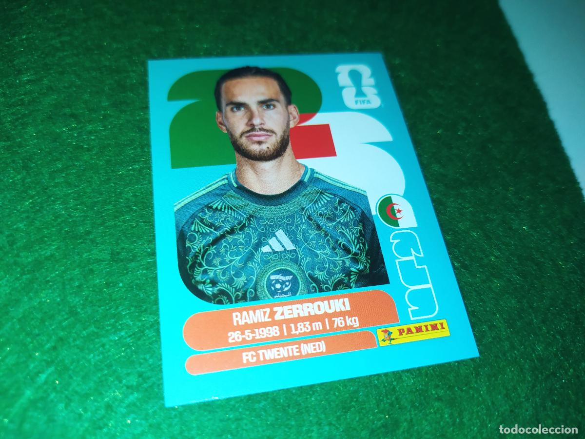 Cartes &agrave; collectionner de Football: OFFICIAL STICKER COLLECTION WORLD CUP MUNDIAL 2026 - ARGELIA N&ordm; 11 ZERROUKI