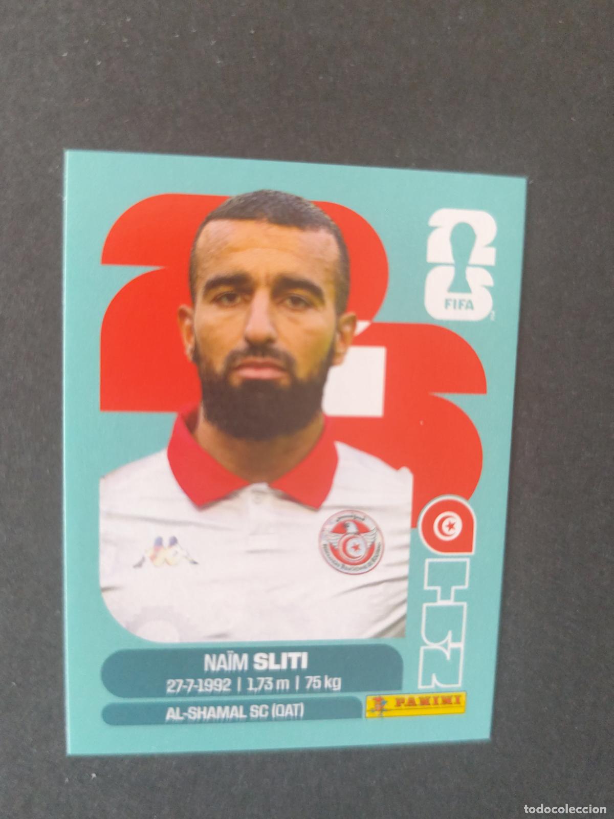 Cartes &agrave; collectionner de Football: TUN20 NAIM SLITI 20 T&Uacute;NEZ MUNDIAL FIFA WORLD CUP 2026 STICKER PANINI SIN PEGAR