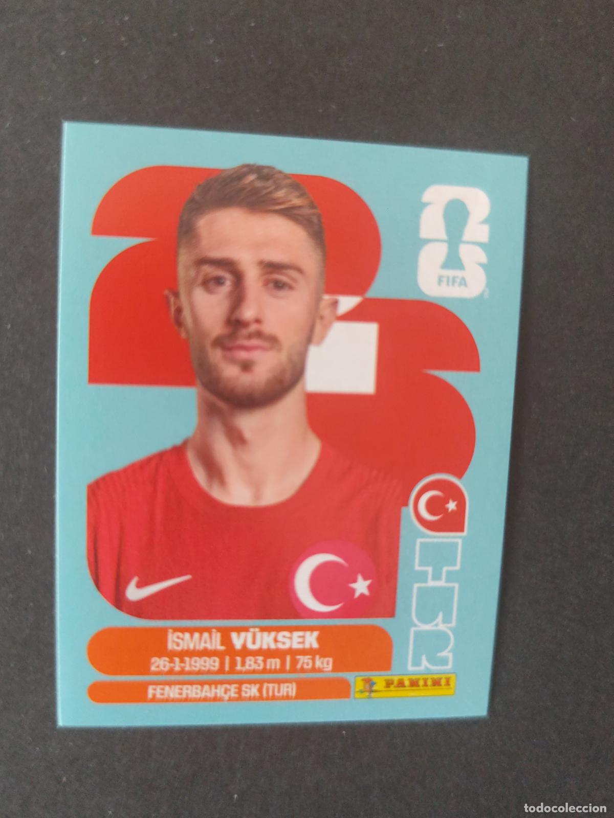 Cromos de Futebol: TUR10 İSMAİL Y&Uuml;KSEK 10 TURQU&Iacute;A MUNDIAL FIFA WORLD CUP 2026 STICKER PANINI SIN PEGAR