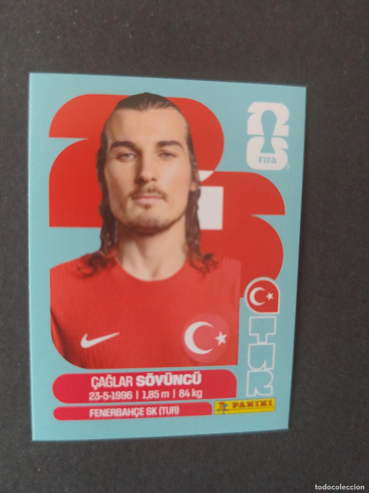 Cromos de Futebol: TUR6 &Ccedil;AĞLAR S&Ouml;Y&Uuml;NC&Uuml; 6 TURQU&Iacute;A MUNDIAL FIFA WORLD CUP 2026 STICKER PANINI SIN PEGAR