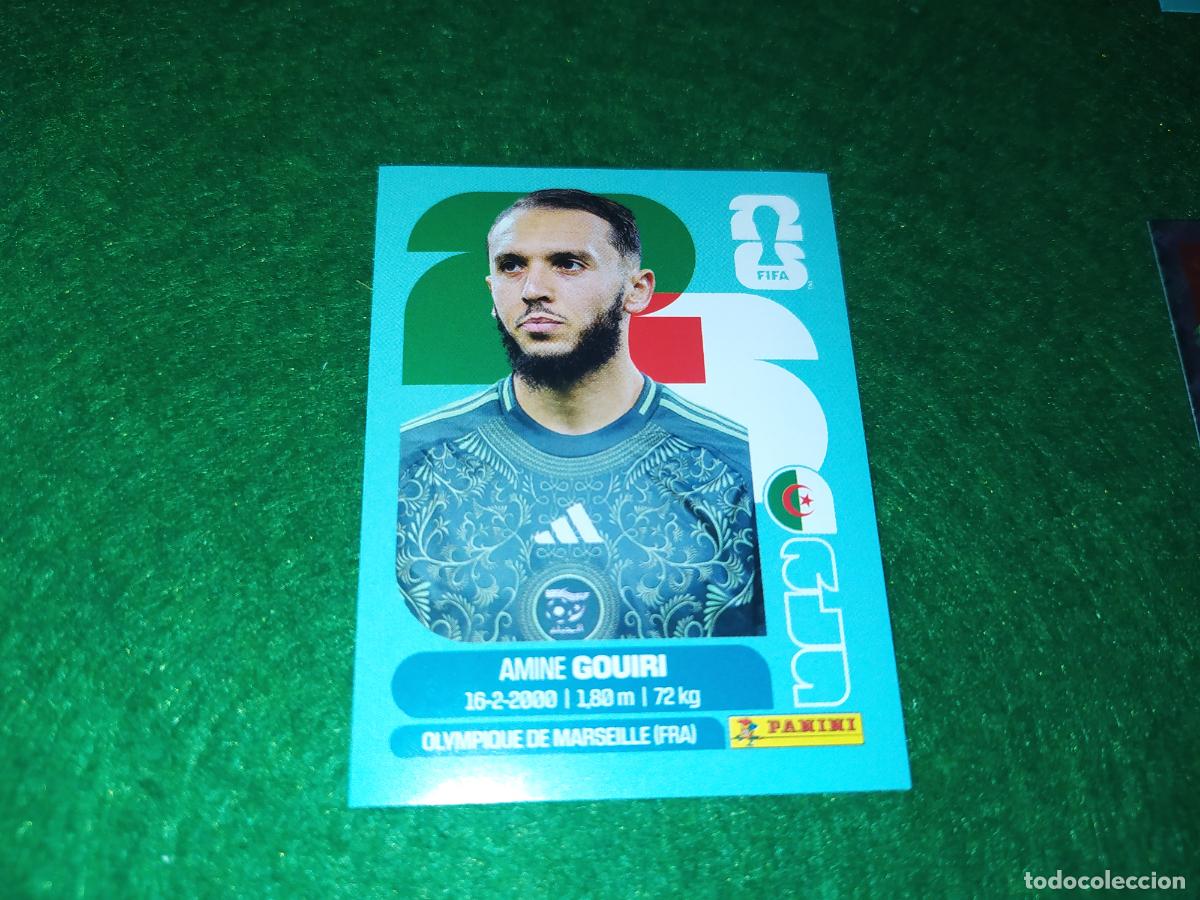 Cromos de Futebol: OFFICIAL STICKER COLLECTION WORLD CUP MUNDIAL 2026 - ARGELIA N&ordm; 18 GOUIRI