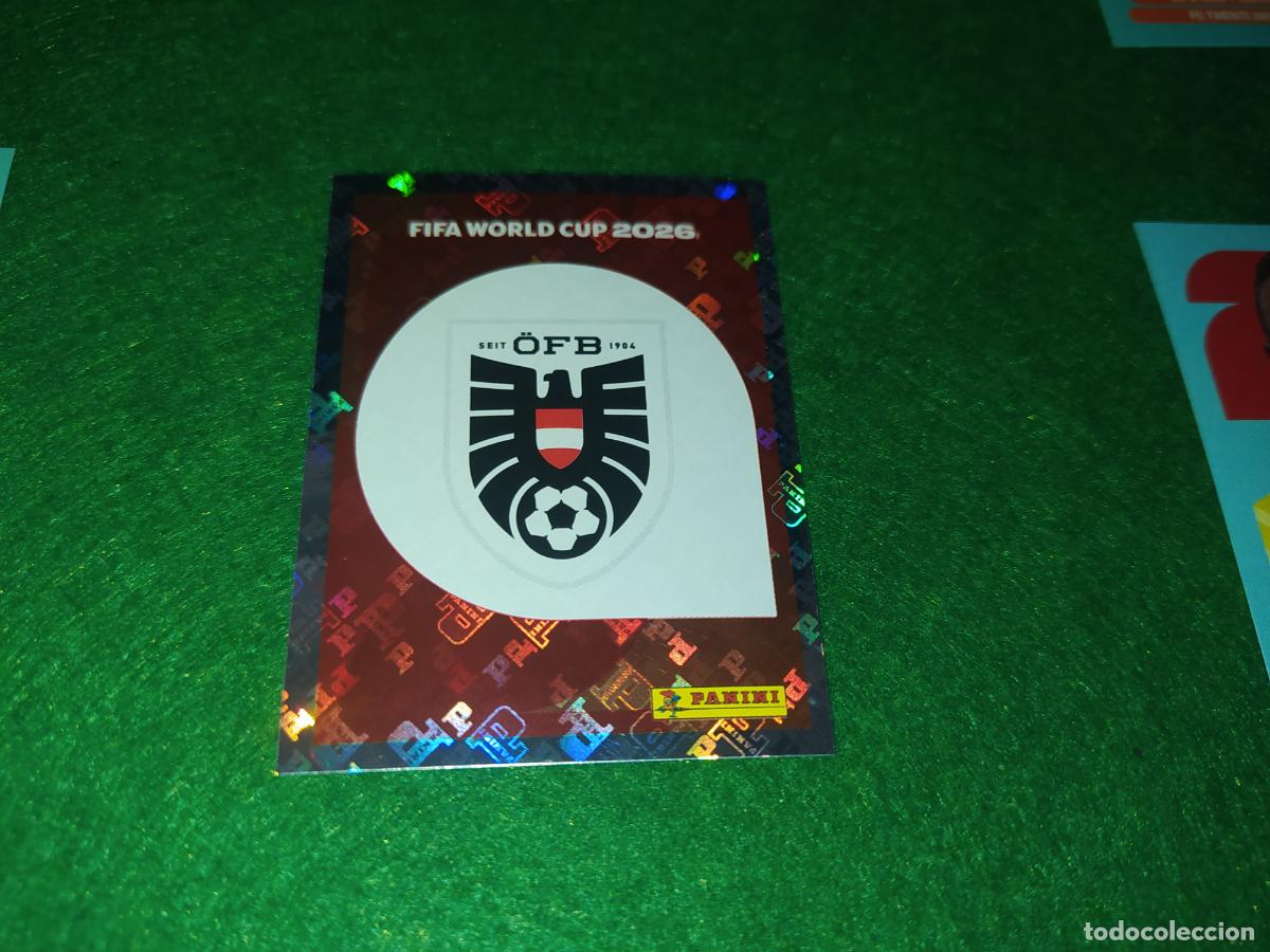 Cromos de Futebol: OFFICIAL STICKER COLLECTION WORLD CUP MUNDIAL 2026 - AUSTRIA N&ordm; 1 ESCUDO