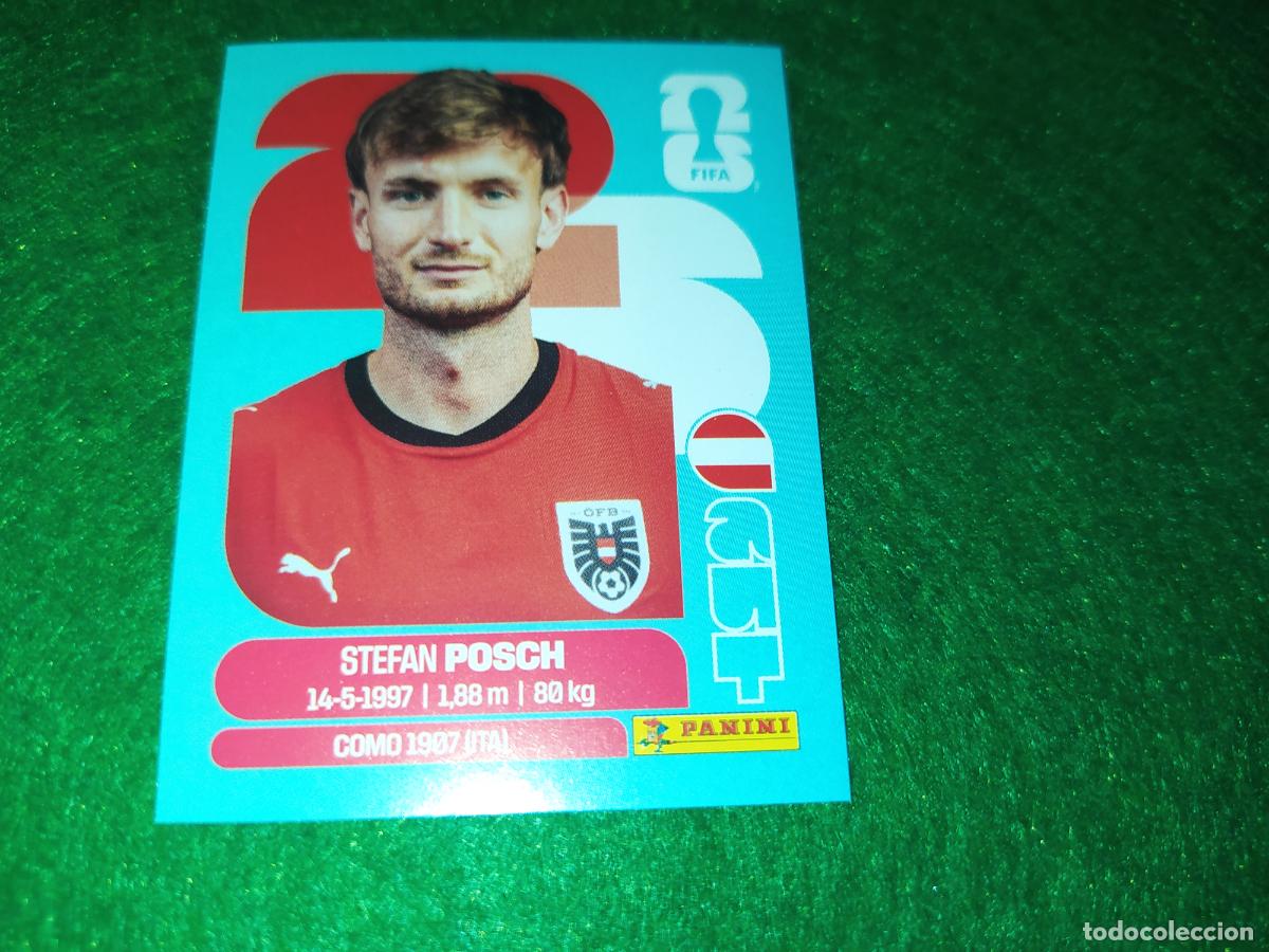 Cromos de F&uacute;tbol: OFFICIAL STICKER COLLECTION WORLD CUP MUNDIAL 2026 - AUSTRIA N&ordm; 7 POSCH
