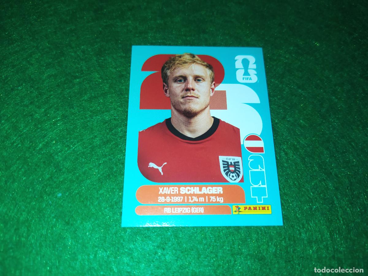 Cromos de F&uacute;tbol: OFFICIAL STICKER COLLECTION WORLD CUP MUNDIAL 2026 - AUSTRIA N&ordm; 10 SCHLAGER