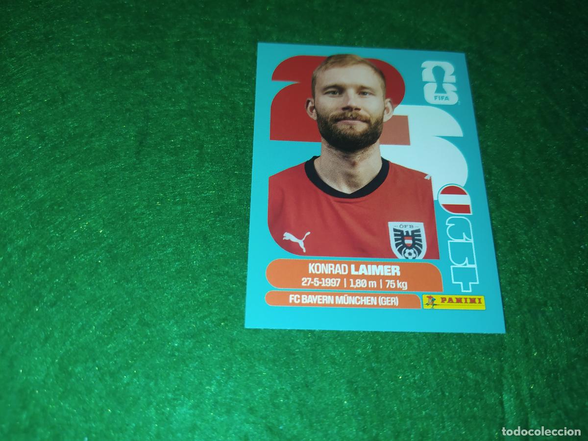 Cromos de F&uacute;tbol: OFFICIAL STICKER COLLECTION WORLD CUP MUNDIAL 2026 - AUSTRIA N&ordm; 12 LAIMER