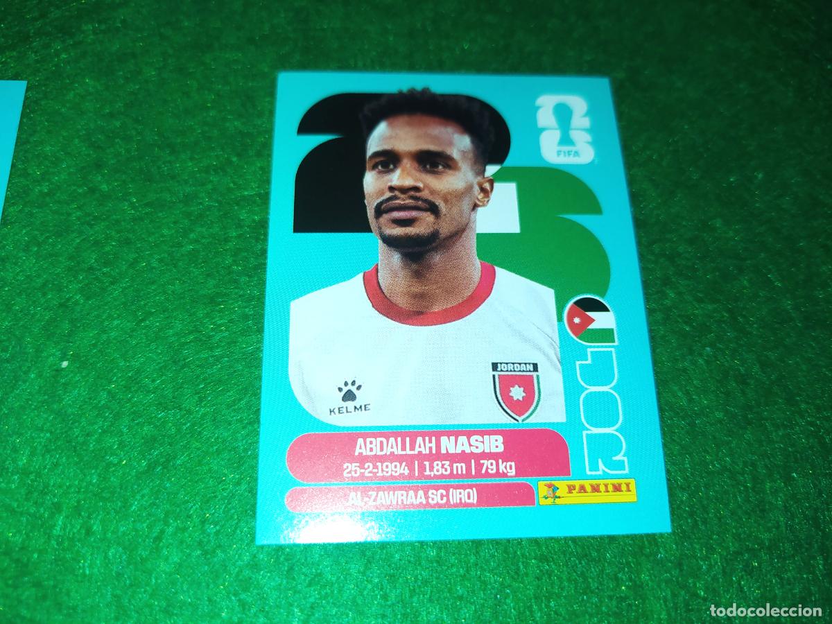 Cromos de F&uacute;tbol: OFFICIAL STICKER COLLECTION WORLD CUP MUNDIAL 2026 - JORDANIA N&ordm; 6 NASIB