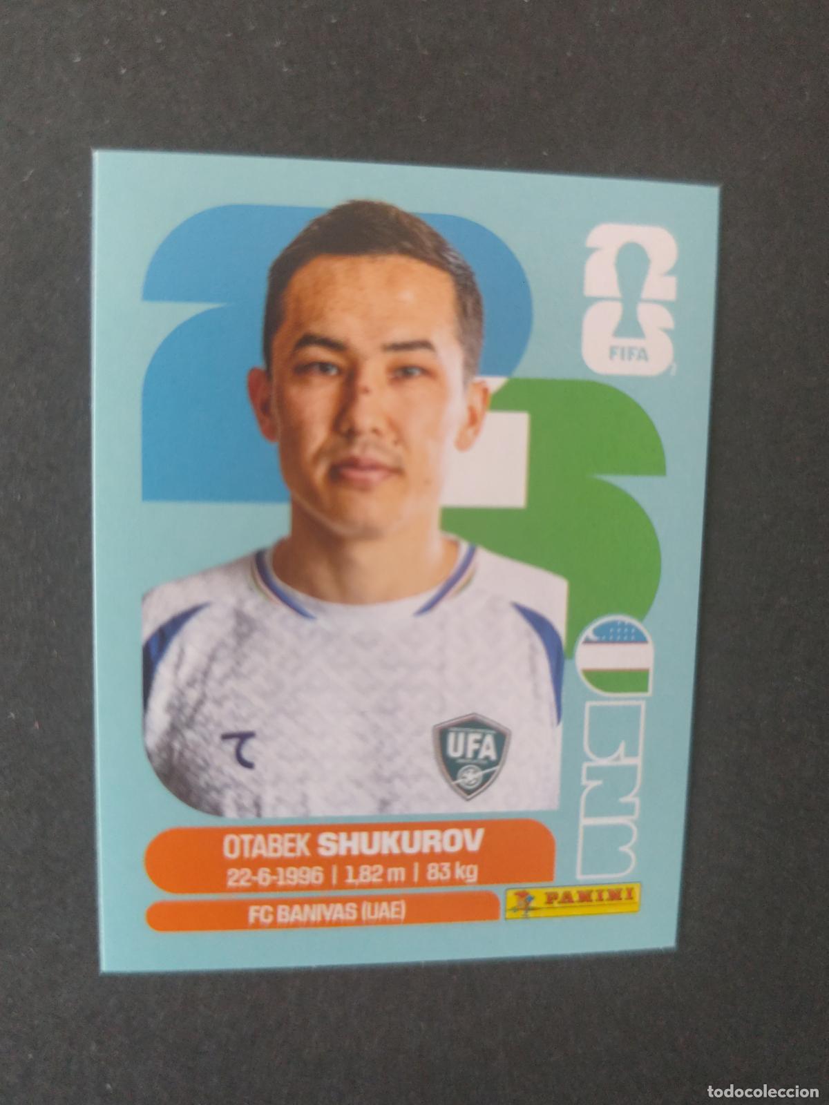 Cromos de F&uacute;tbol: UZB11 OTABEK SHUKUROV 11 UZBEKIST&Aacute;N MUNDIAL FIFA WORLD CUP 2026 STICKER PANINI SIN PEGAR
