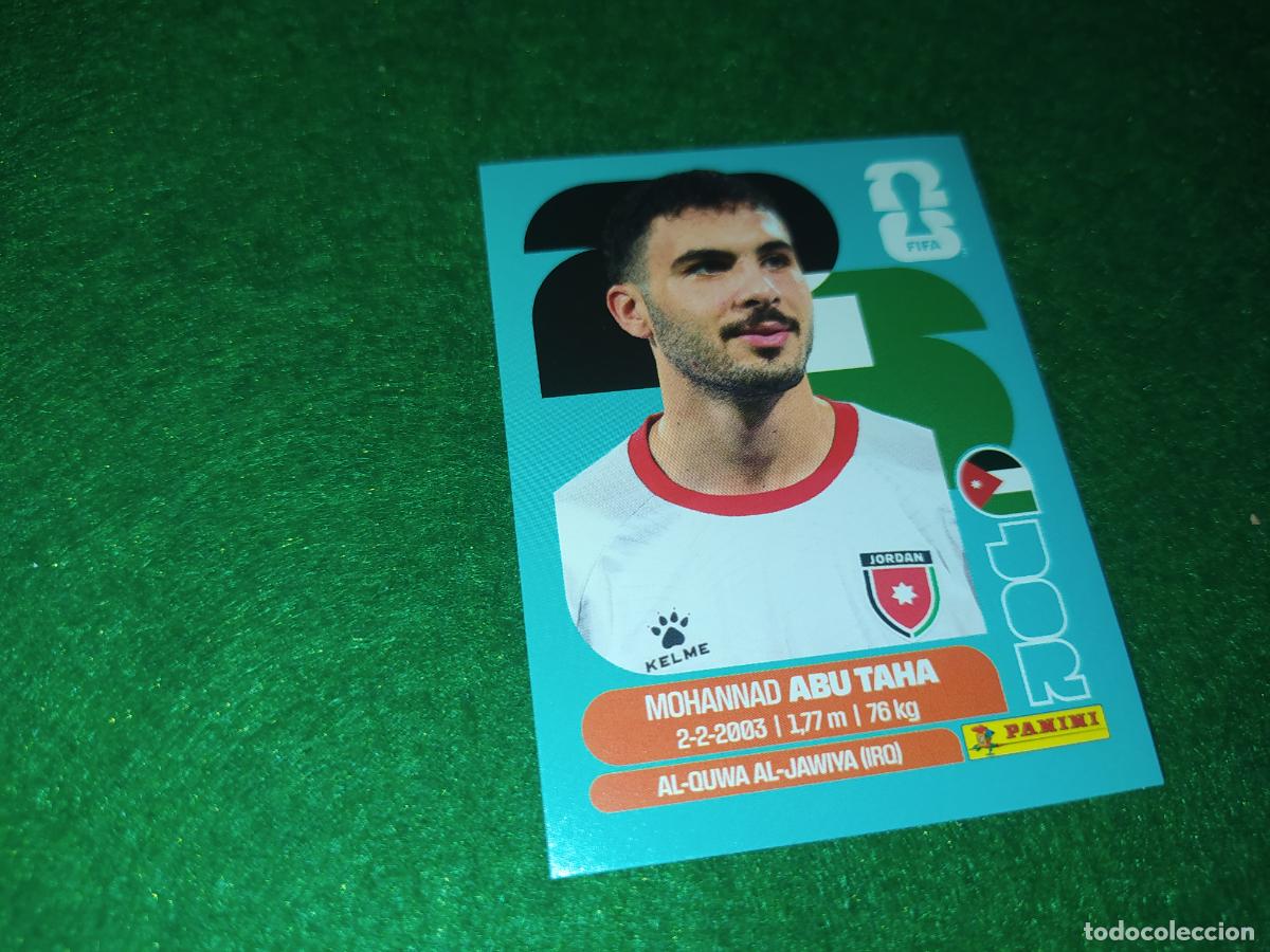 Cromos de F&uacute;tbol: OFFICIAL STICKER COLLECTION WORLD CUP MUNDIAL 2026 - JORDANIA N&ordm; 12 ABU TAHA