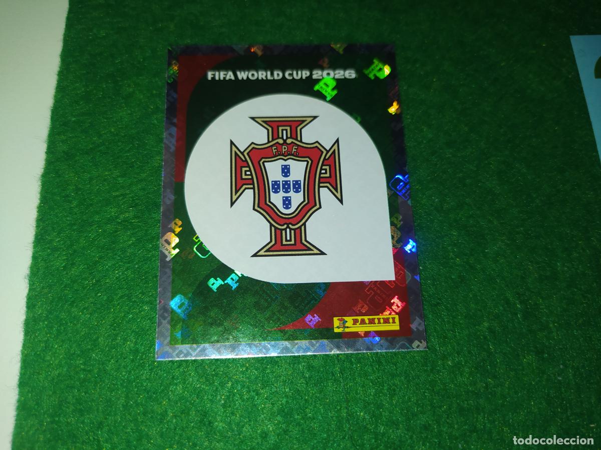 Cromos de F&uacute;tbol: OFFICIAL STICKER COLLECTION WORLD CUP MUNDIAL 2026 - PORTUGAL N&ordm; 1 ESCUDO