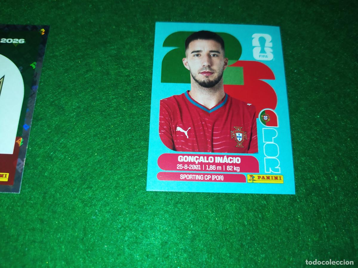 Cromos de F&uacute;tbol: OFFICIAL STICKER COLLECTION WORLD CUP MUNDIAL 2026 - PORTUGAL N&ordm; 8 INACIO