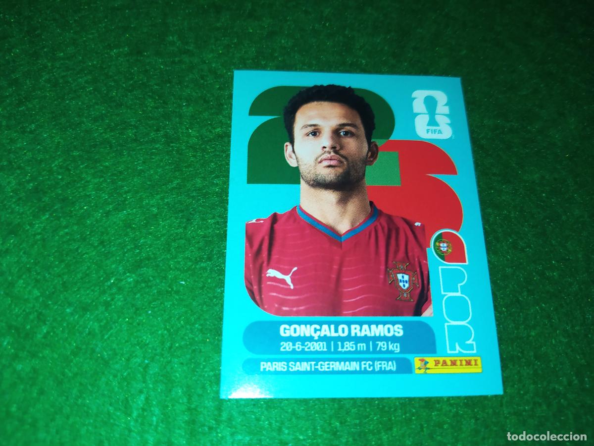 Cromos de F&uacute;tbol: OFFICIAL STICKER COLLECTION WORLD CUP MUNDIAL 2026 - PORTUGAL N&ordm; 18 GONZALO RAMOS
