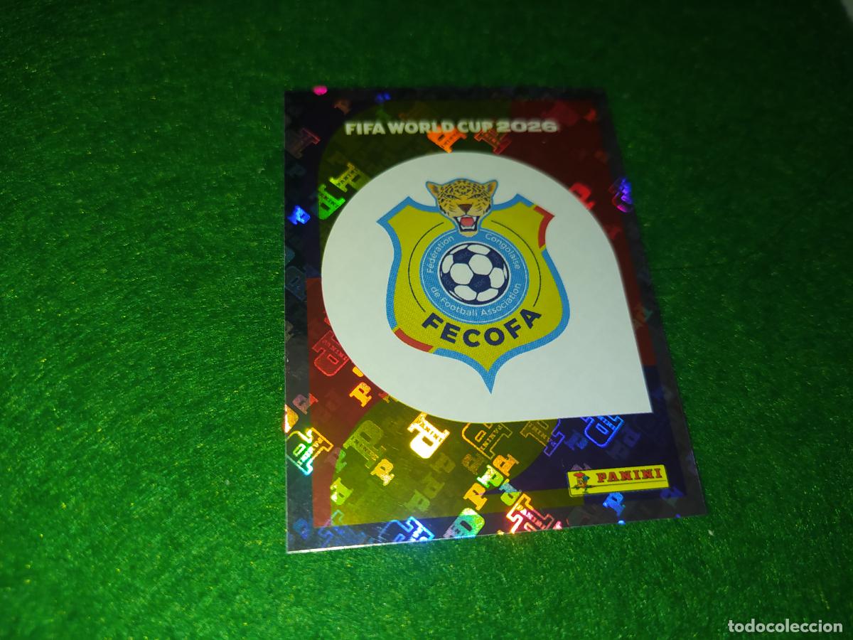 Cromos de F&uacute;tbol: OFFICIAL STICKER COLLECTION WORLD CUP MUNDIAL 2026 - REPUBLICA DEL CONGO N&ordm;1 ESCUDO