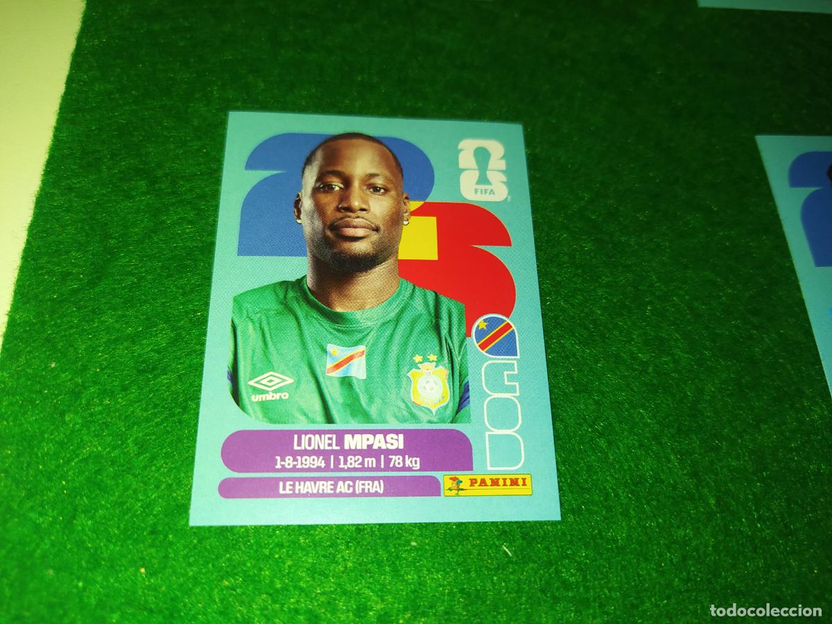 Cromos de F&uacute;tbol: OFFICIAL STICKER COLLECTION WORLD CUP MUNDIAL 2026 - REPUBLICA DEL CONGO N&ordm; 2 MPASI