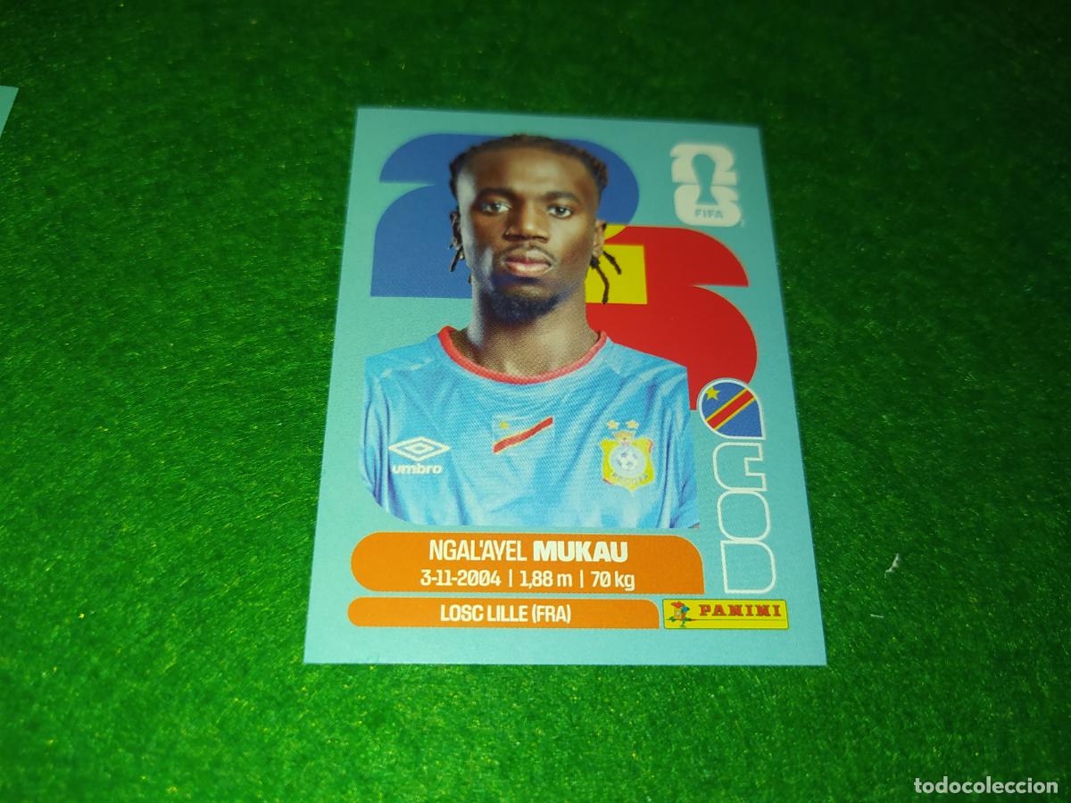 Cromos de F&uacute;tbol: OFFICIAL STICKER COLLECTION WORLD CUP MUNDIAL 2026 - REPUBLICA DEL CONGO N&ordm; 9 MUKAU