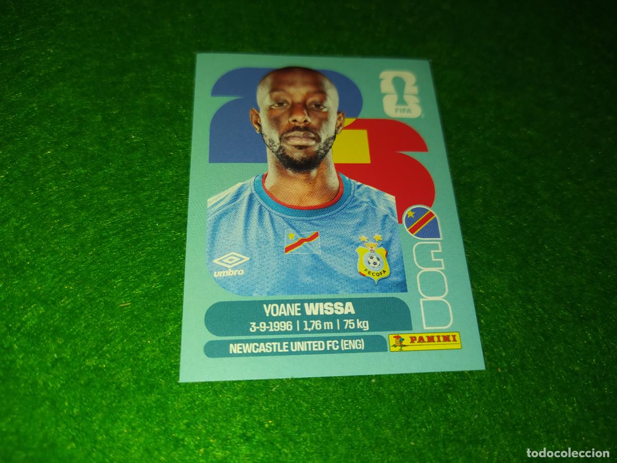 Cromos de F&uacute;tbol: OFFICIAL STICKER COLLECTION WORLD CUP MUNDIAL 2026 - REPUBLICA DEL CONGO N&ordm; 16 WISSA