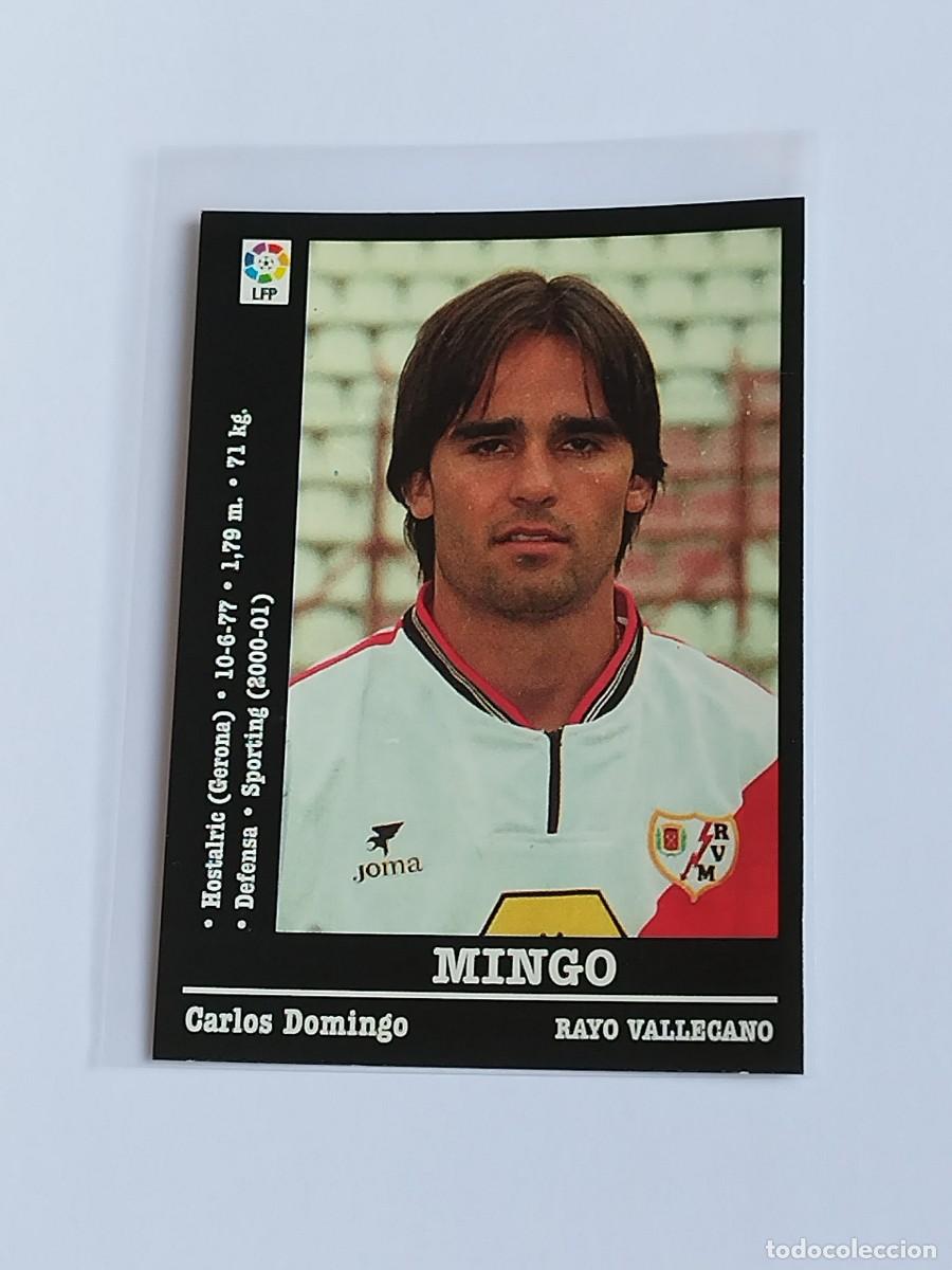 Cromos de F&uacute;tbol: MINGO &Uacute;LTIMO FICHAJE RAYO VALLECANO - LA LIGA 2000 2001 - PANINI SPORTS 00 01 NUNCA PEGADO
