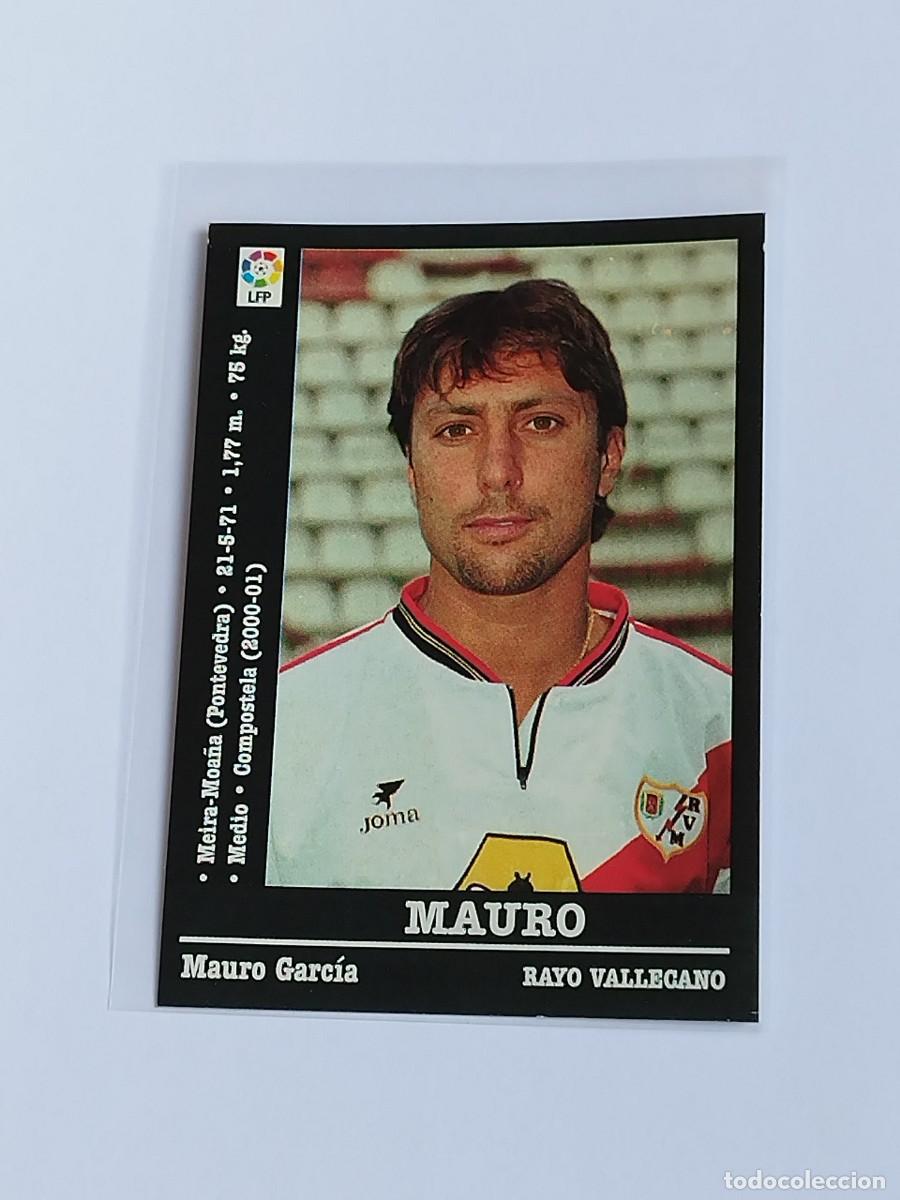 Cromos de F&uacute;tbol: MAURO &Uacute;LTIMO FICHAJE RAYO VALLECANO - LA LIGA 2000 2001 - PANINI SPORTS 00 01 NUNCA PEGADO