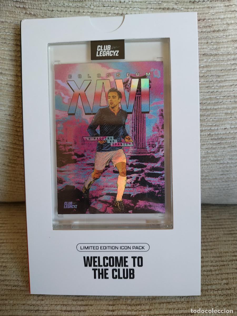 Cromos de F&uacute;tbol: Xavi. Colosseum. Club Legacyz 48/100