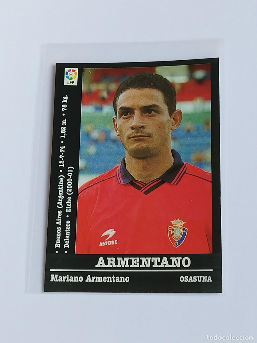 Fu&szlig;ball-Sticker: ARMENTANO &Uacute;LTIMO FICHAJE CA OSASUNA - LA LIGA 2000 2001 - PANINI SPORTS 00 01 NUNCA PEGADO