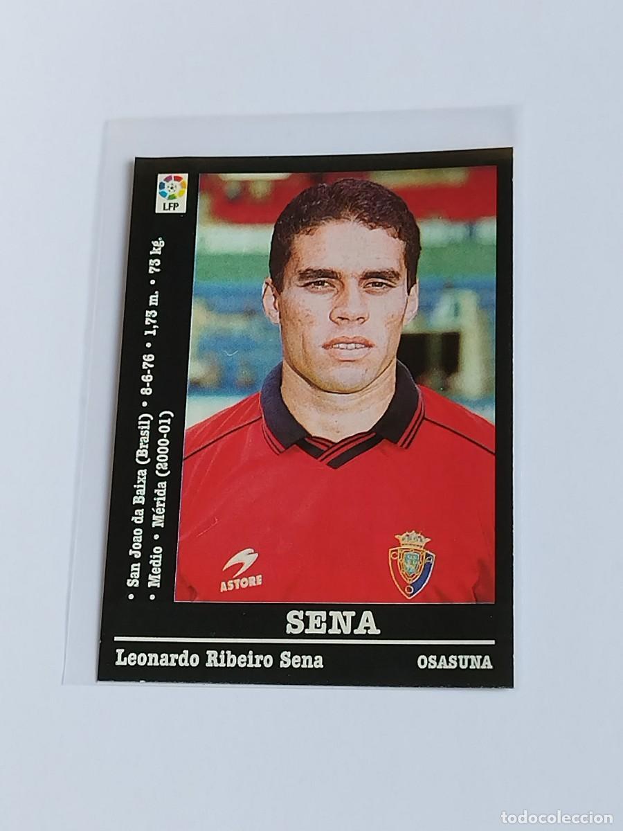 Fu&szlig;ball-Sticker: SENA &Uacute;LTIMO FICHAJE CA OSASUNA - LA LIGA 2000 2001 - PANINI SPORTS 00 01 NUNCA PEGADO