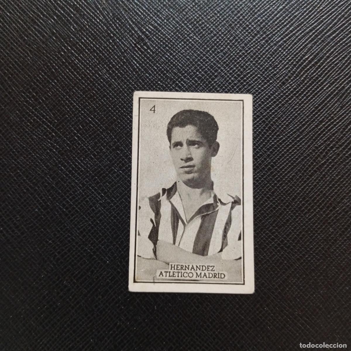 Fu&szlig;ball-Sticker: 4 HERNANDEZ AT MADRID GRAFICAS BRASIL 1956 1957 FUTBOL LIGA 56 57 - SIN PEGAR - A29 PG44