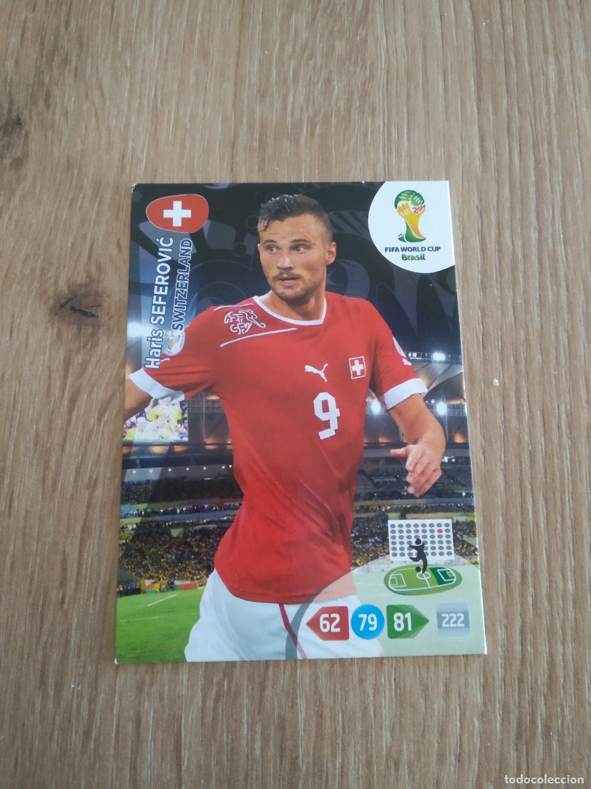 Cromos de F&uacute;tbol: SEFEROVIC SUIZA CROMO FUTBOL PANINI ADRENALYN 2014 WORLD CUP COPA DEL MUNDO