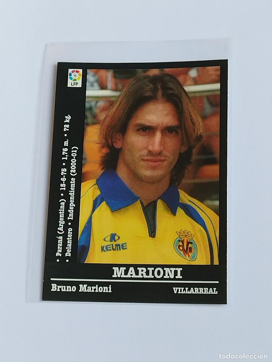 Cromos de F&uacute;tbol: MARIONI &Uacute;LTIMO FICHAJE VILLARREAL CF - LA LIGA 2000 2001 - PANINI SPORTS 00 01 NUNCA PEGADO