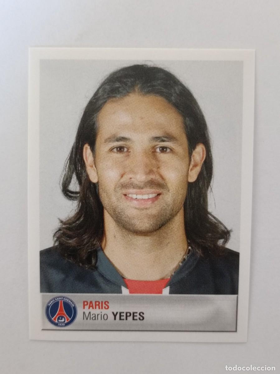 Cromos de F&uacute;tbol: #306 MARIO YEPES (PARIS SAINT-GERMAIN) LIGUE 1 FOOT 2007 PANINI