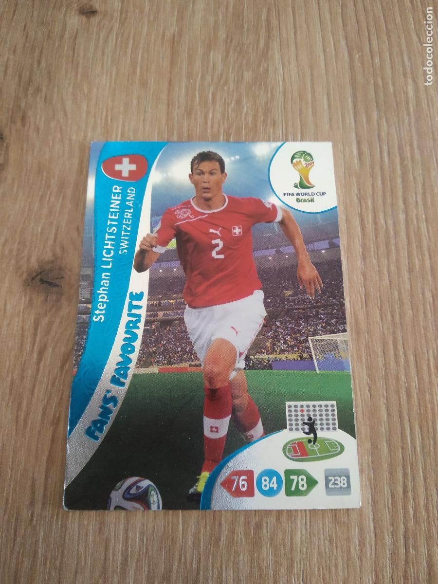 Cromos de F&uacute;tbol: LICHTSTEINER SUIZA CROMO FUTBOL PANINI ADRENALYN 2014 WORLD CUP COPA DEL MUNDO