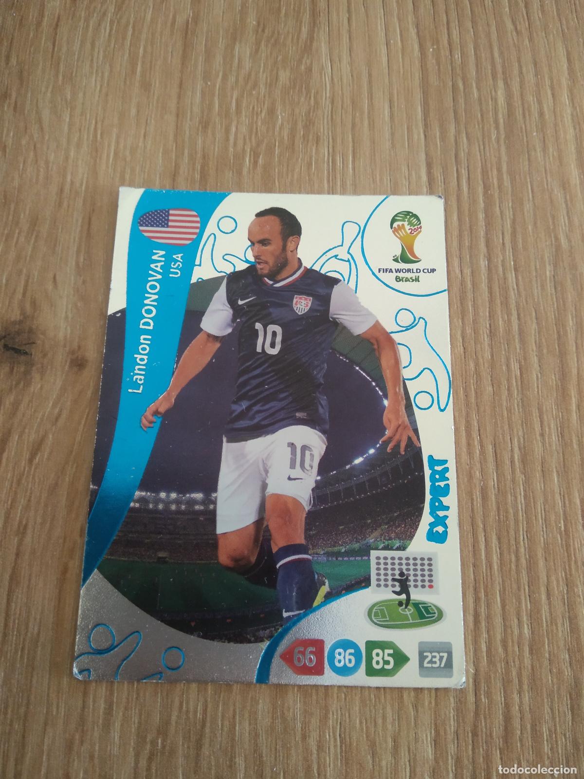 Cromos de F&uacute;tbol: DONOVAN ESTADOS UNIDOS USA CROMO FUTBOL PANINI ADRENALYN 2014 WORLD CUP COPA DEL MUNDO