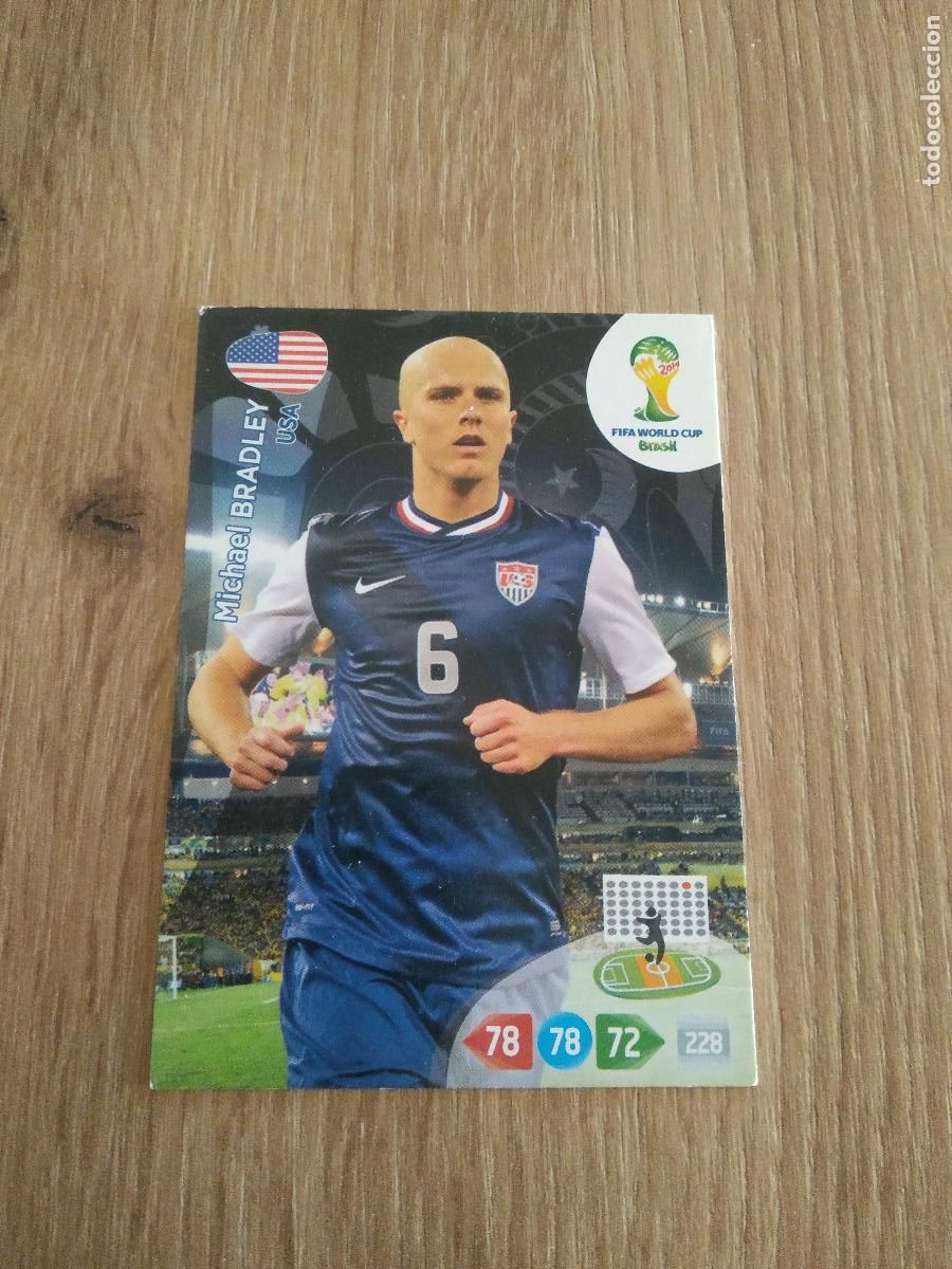 Cromos de F&uacute;tbol: MICHAEL BRADLEY ESTADOS UNIDOS USA CROMO FUTBOL PANINI ADRENALYN 2014 WORLD CUP COPA DEL MUNDO