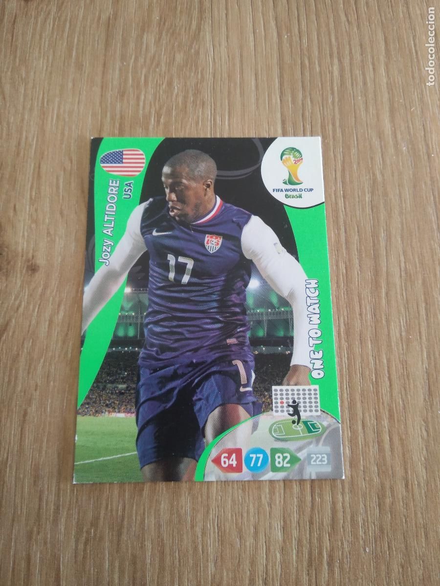 Cromos de F&uacute;tbol: JOZY ALTIDORE ESTADOS UNIDOS USA CROMO FUTBOL PANINI ADRENALYN 2014 WORLD CUP COPA DEL MUNDO