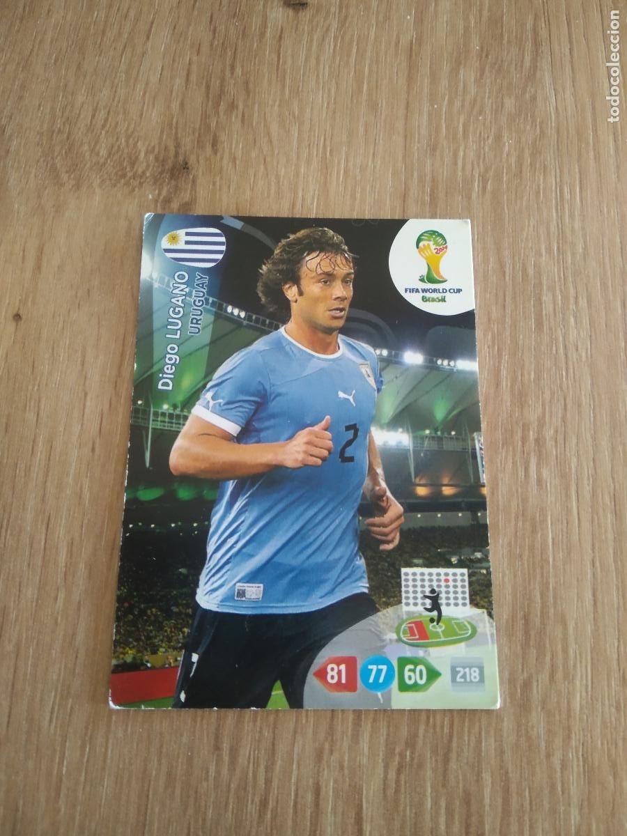 Cromos de F&uacute;tbol: LUGANO URUGUAY CROMO FUTBOL PANINI ADRENALYN 2014 WORLD CUP COPA DEL MUNDO